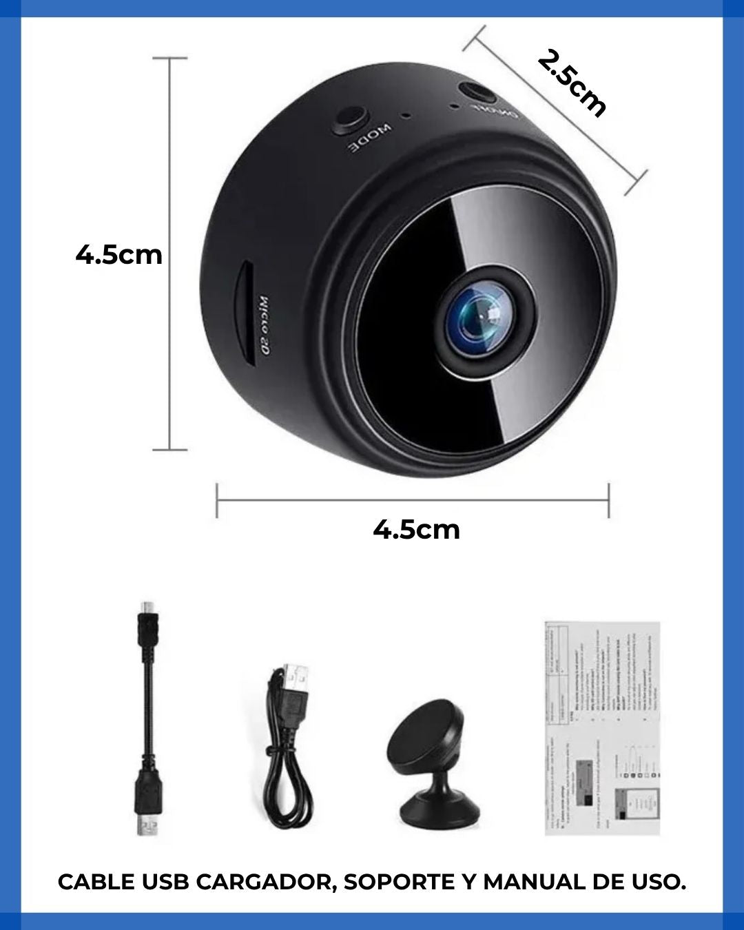 Mini Cámara GO PRO