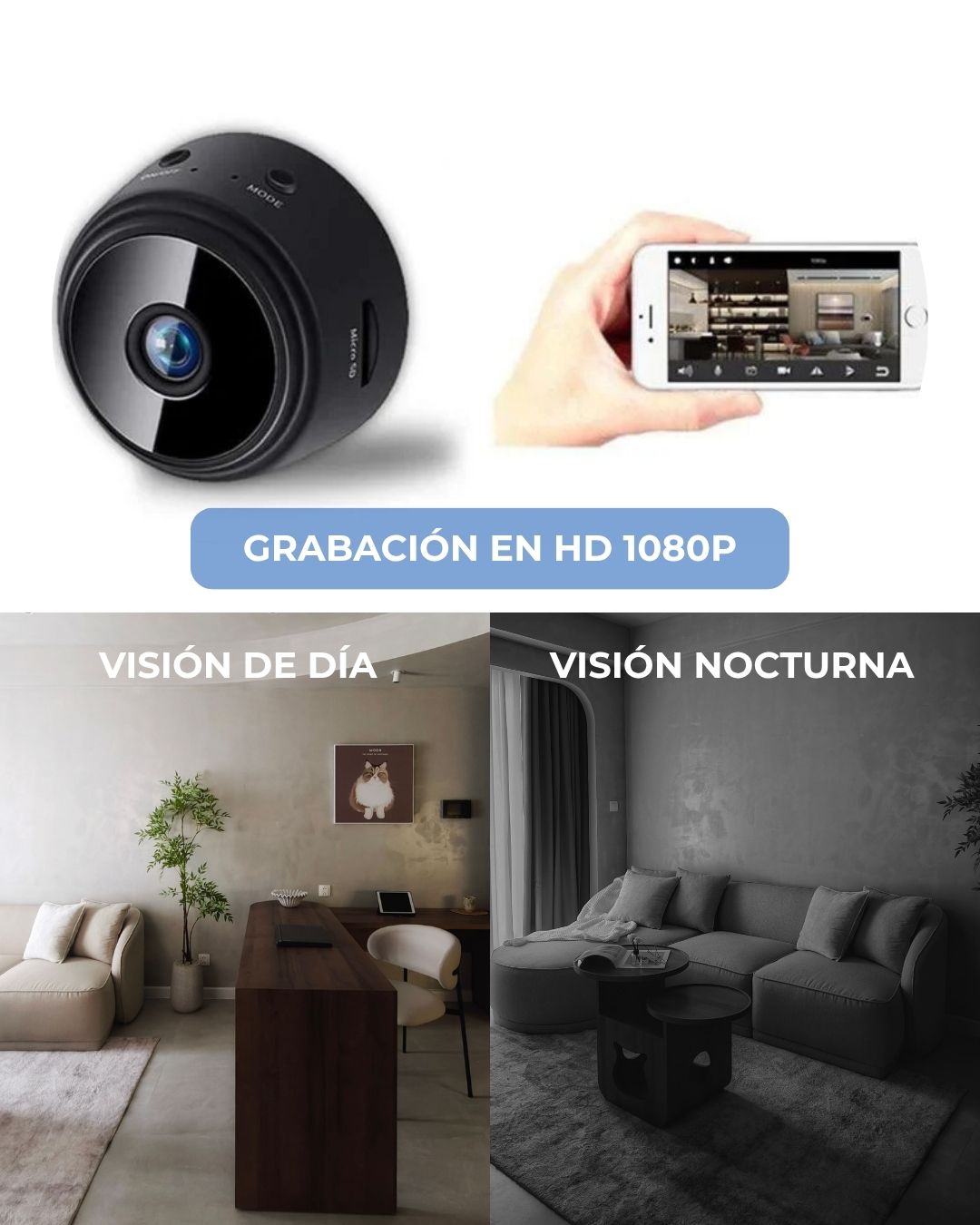 Mini Cámara GO PRO