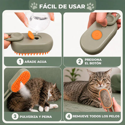 CEPILLO VAPOR MASCOTA 3 en 1