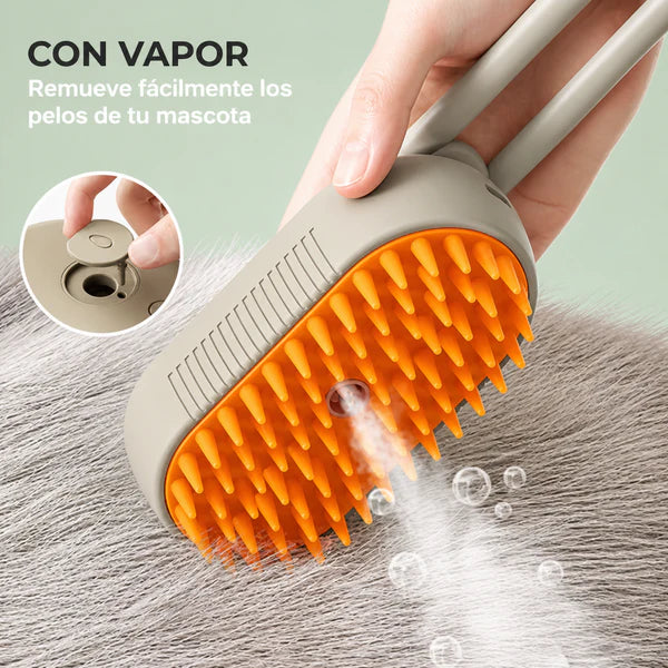 CEPILLO AUTOMÁTICO VAPOR MASCOTA 3en1